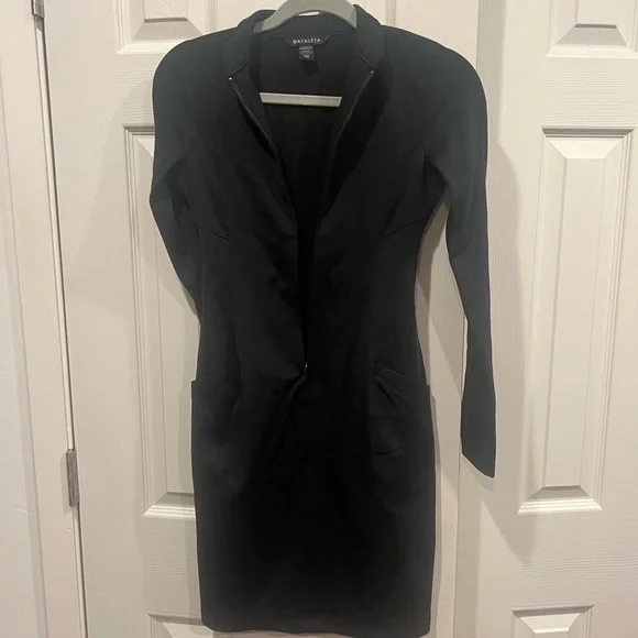 Athleta Black Long Sleeve Dress - Picture 12 of 12